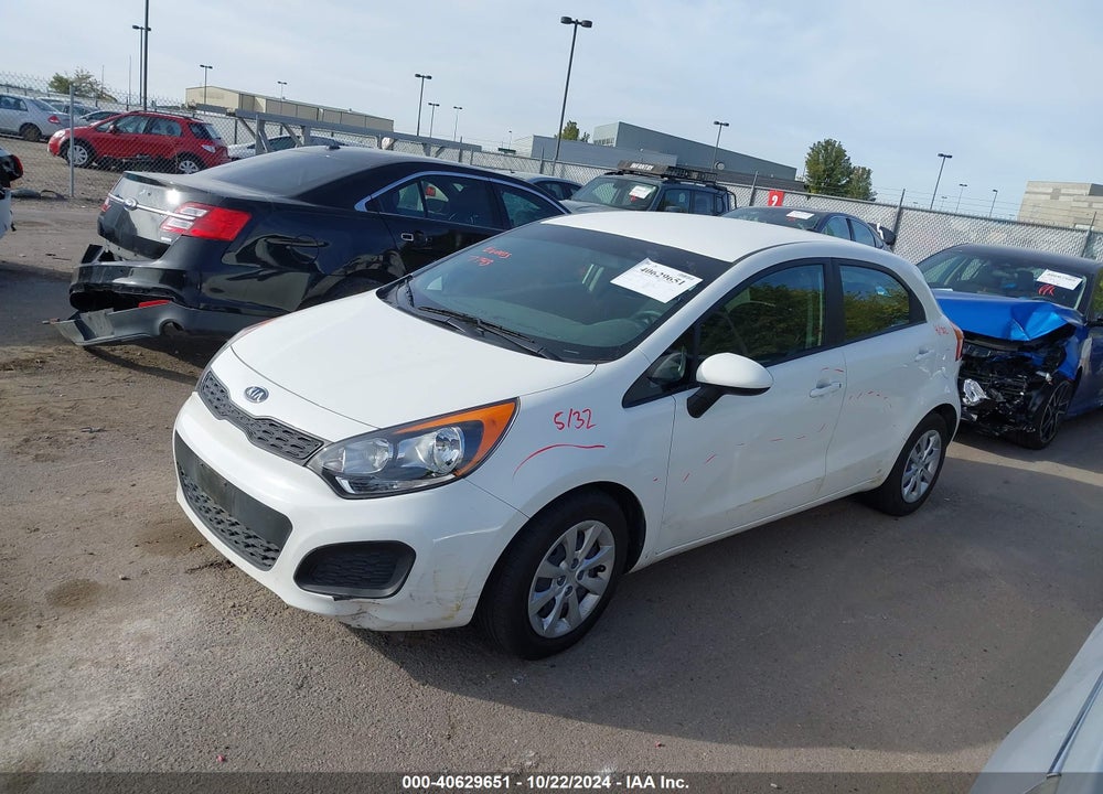 2012 KIA RIO5 LX VIN: KNADM5A30C6090910