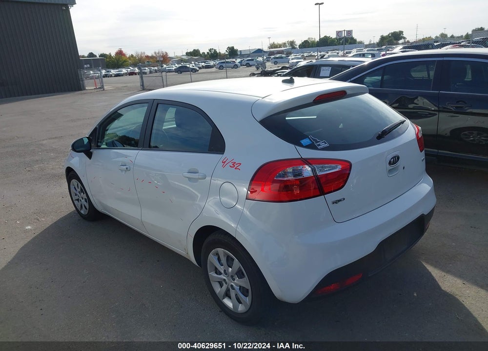 2012 KIA RIO5 LX VIN: KNADM5A30C6090910