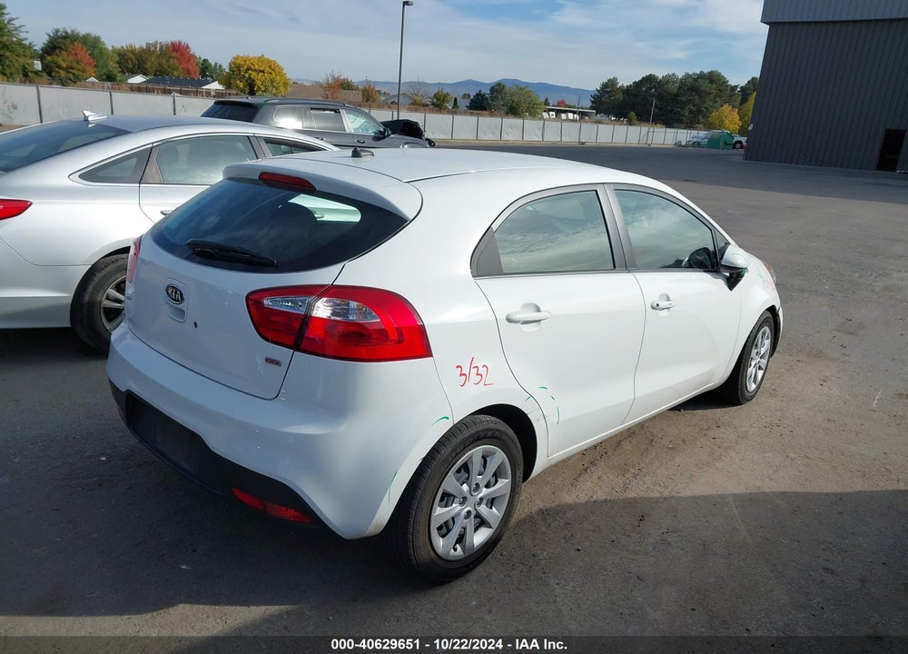 2012 KIA RIO5 LX VIN: KNADM5A30C6090910