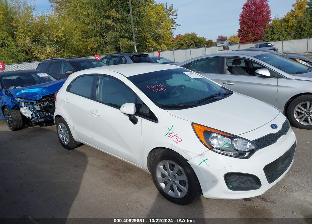 2012 KIA RIO5 LX VIN: KNADM5A30C6090910