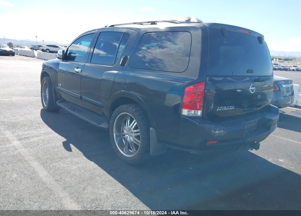 2008 NISSAN ARMADA SE VIN: 5N1AA08C78N604848