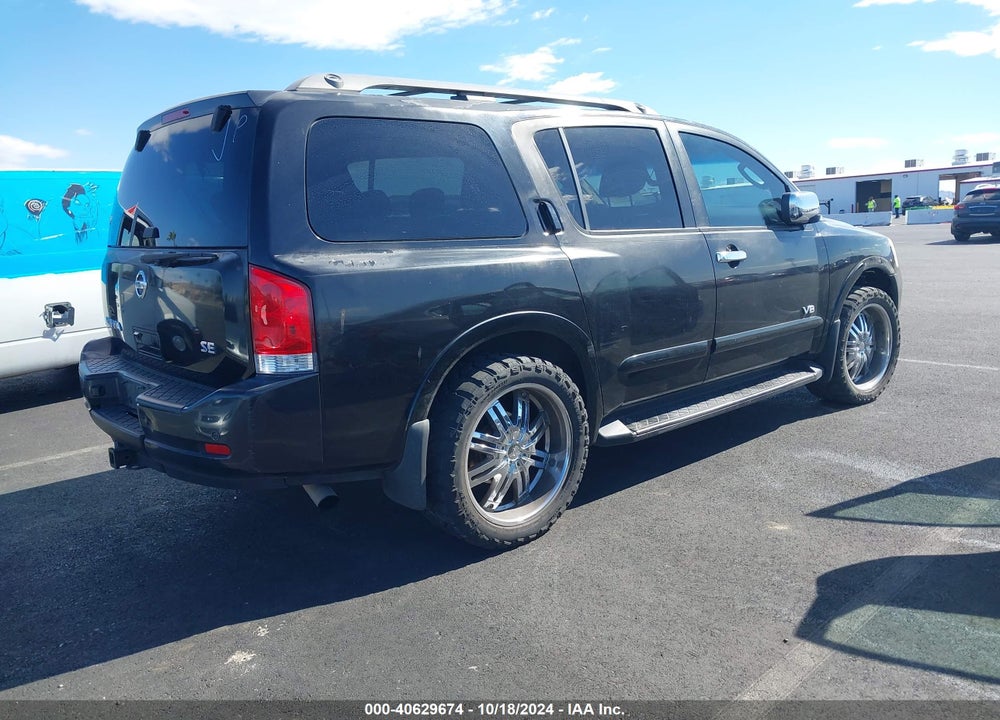 2008 NISSAN ARMADA SE VIN: 5N1AA08C78N604848