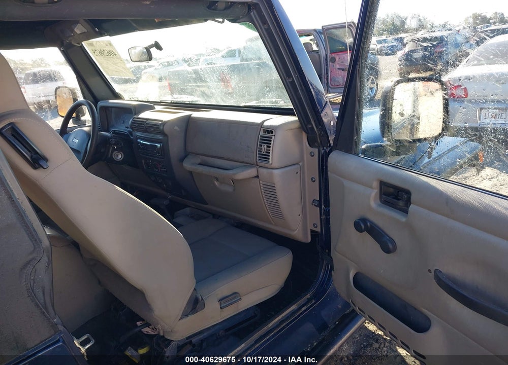 2006 JEEP WRANGLER X VIN: 1J4FA39S56P779662
