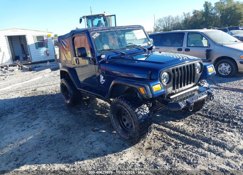 2006 JEEP WRANGLER X VIN: 1J4FA39S56P779662