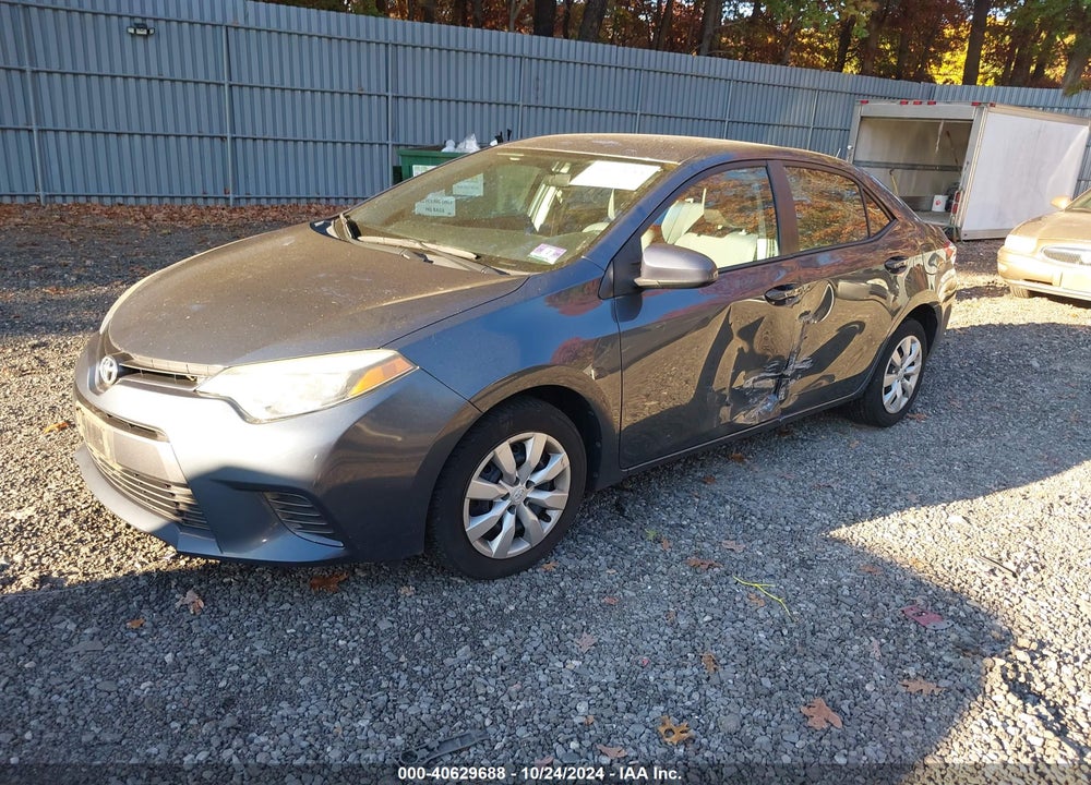 2015 TOYOTA COROLLA LE VIN: 2T1BURHE3FC461810