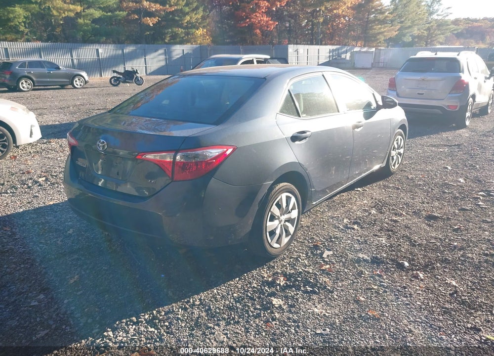 2015 TOYOTA COROLLA LE VIN: 2T1BURHE3FC461810