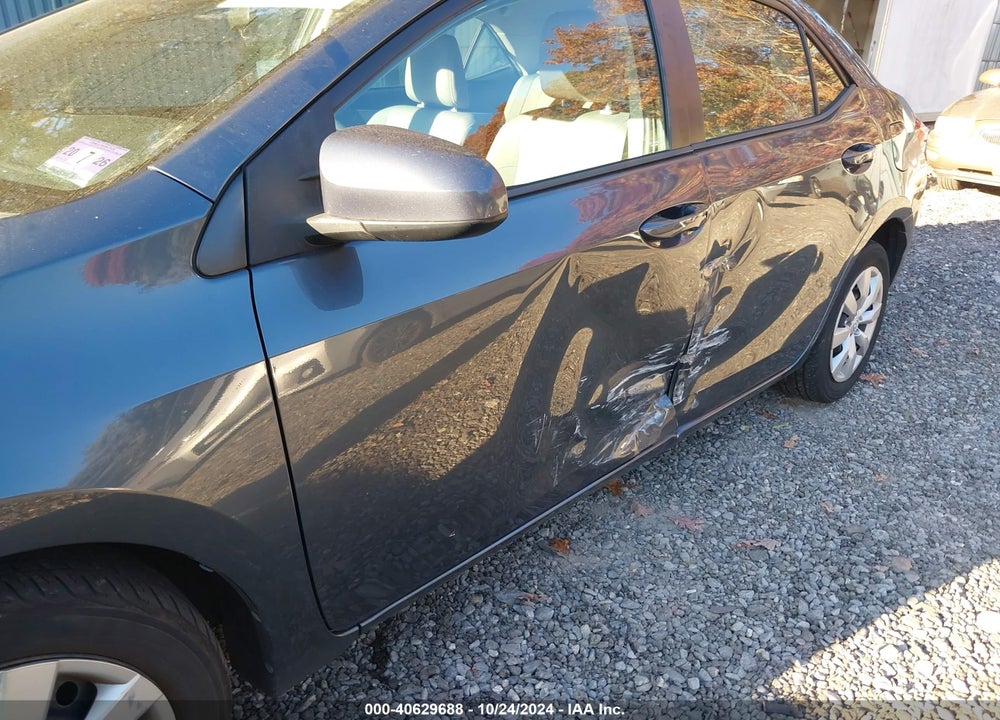2015 TOYOTA COROLLA LE VIN: 2T1BURHE3FC461810