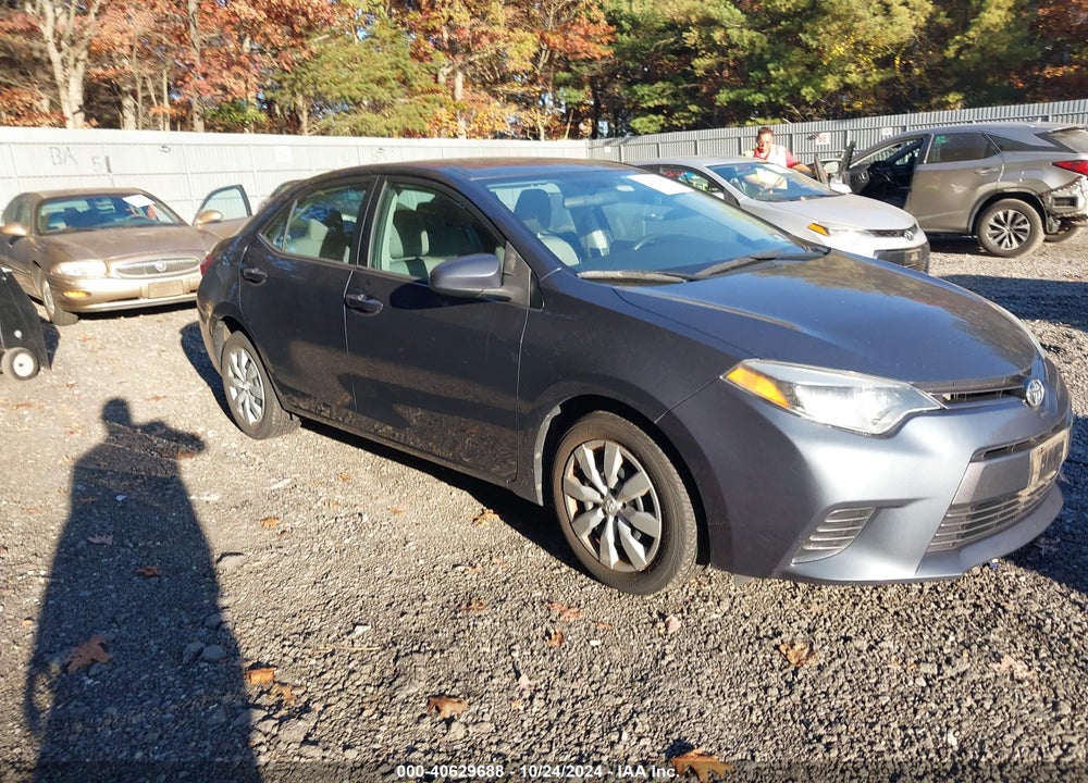 2015 TOYOTA COROLLA LE VIN: 2T1BURHE3FC461810