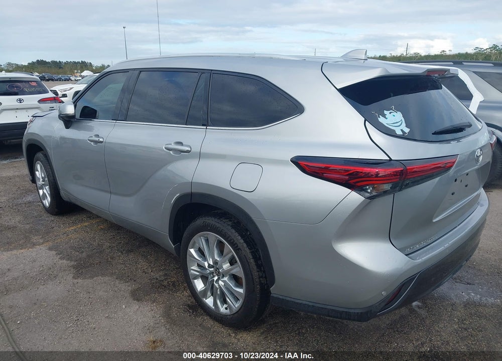2023 TOYOTA HIGHLANDER LIMITED VIN: 5TDKDRAH5PS016465