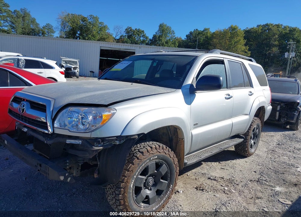2008 TOYOTA 4RUNNER SR5 V6 VIN: JTEZU14R580098816