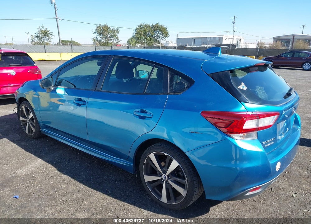 2018 SUBARU IMPREZA VIN: 4S3GTAM60J3737919