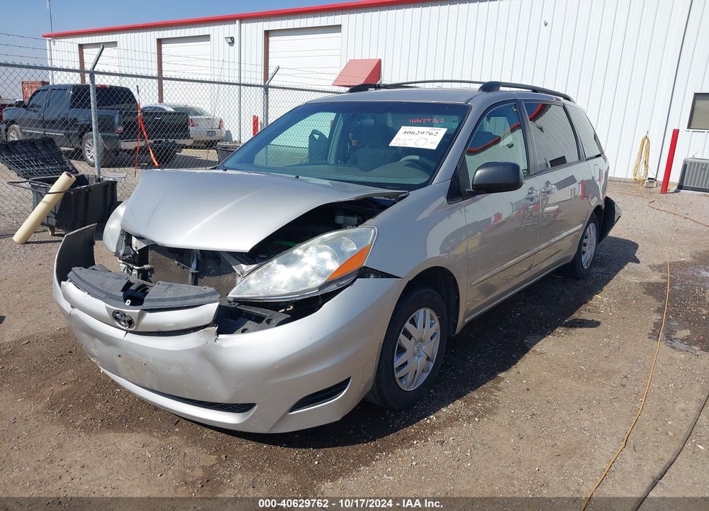 2007 TOYOTA SIENNA LE VIN: 5TDZK23C27S024813