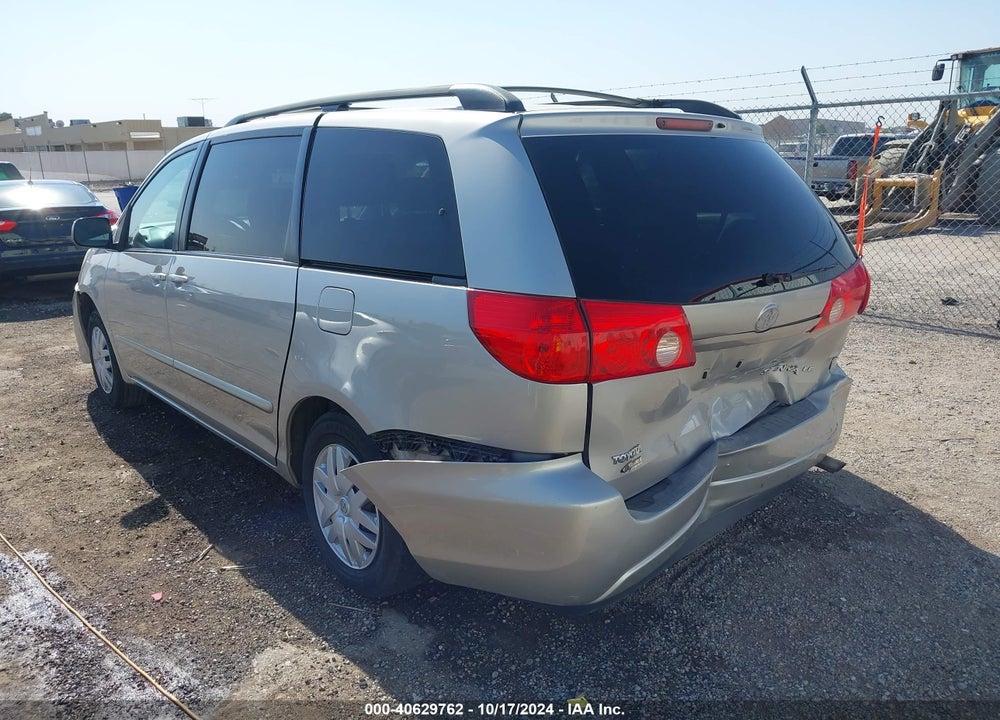 2007 TOYOTA SIENNA LE VIN: 5TDZK23C27S024813