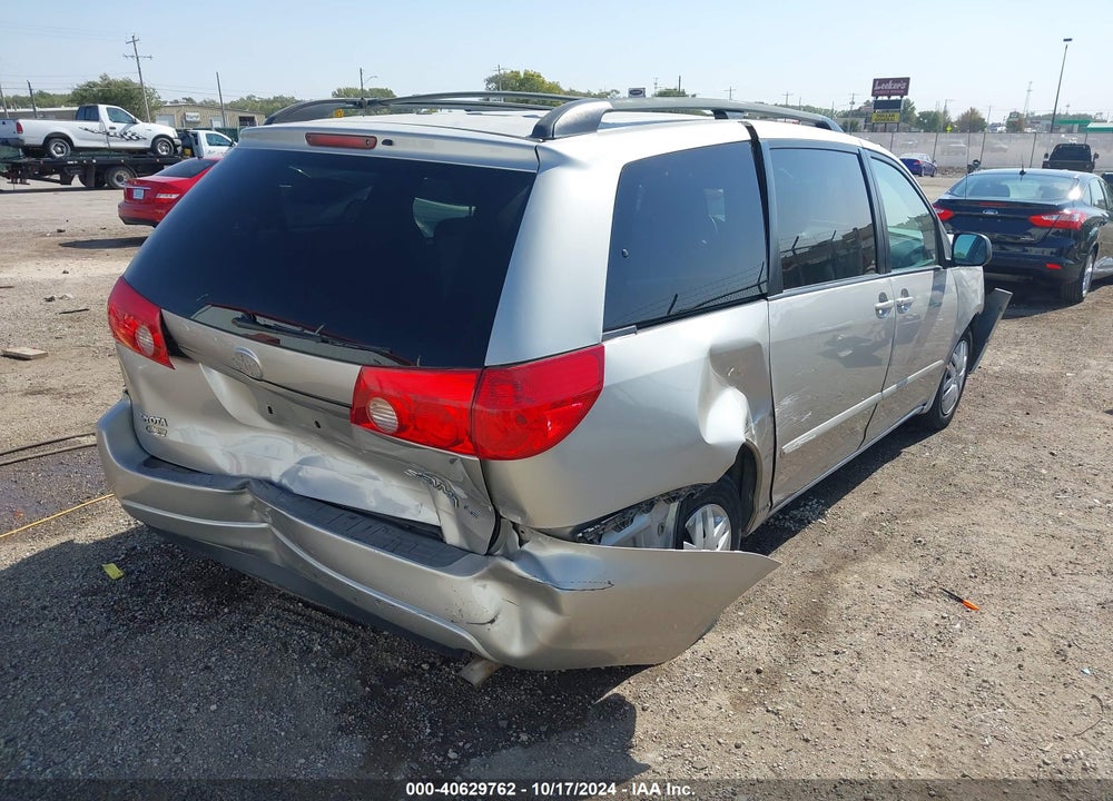 2007 TOYOTA SIENNA LE VIN: 5TDZK23C27S024813