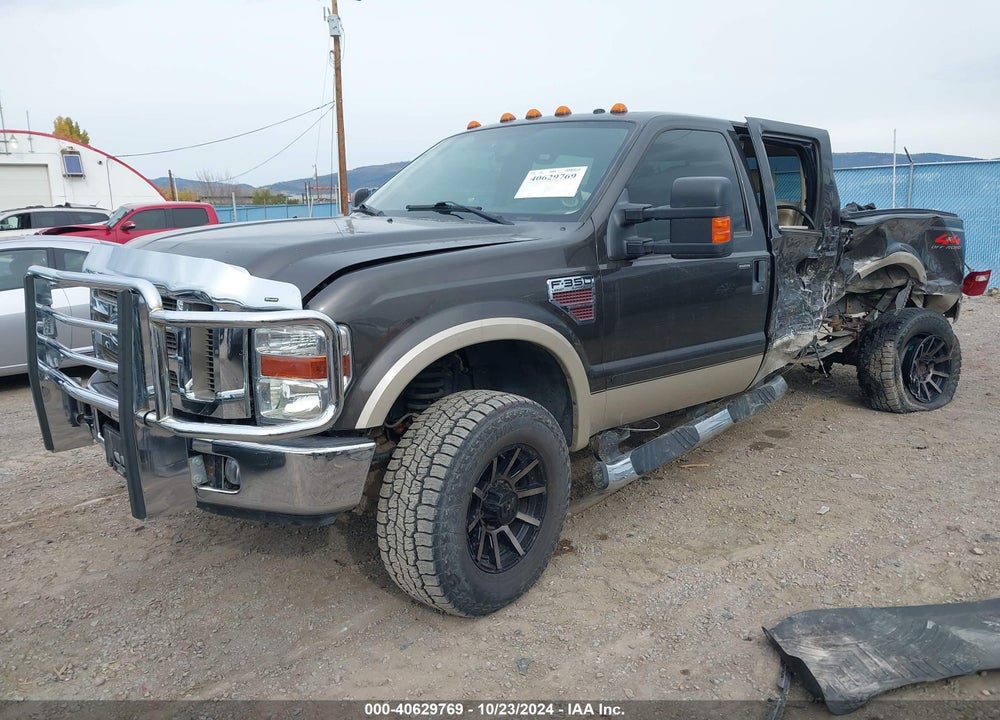 2008 FORD F-350 FX4/HARLEY-DAVIDSON/KING RANCH/LARIAT/XL/XLT VIN: 1FTWW31R38EB38797