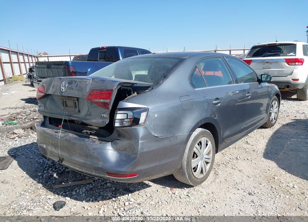 2017 VOLKSWAGEN JETTA 1.4T S VIN: 3VW167AJ9HM371375