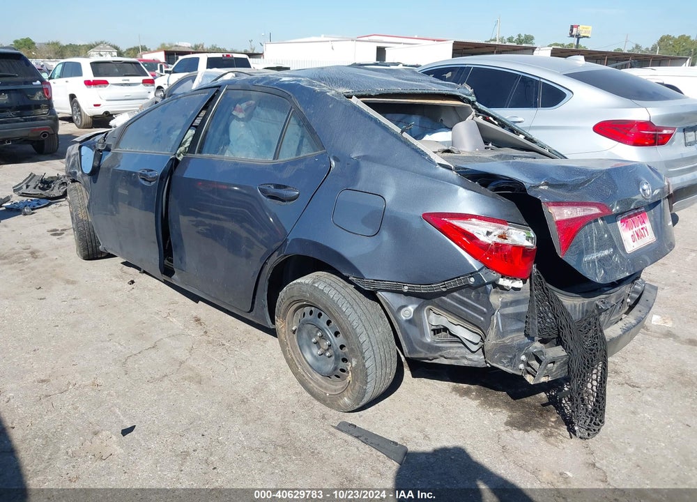 2018 TOYOTA COROLLA LE VIN: 5YFBURHE8JP833912