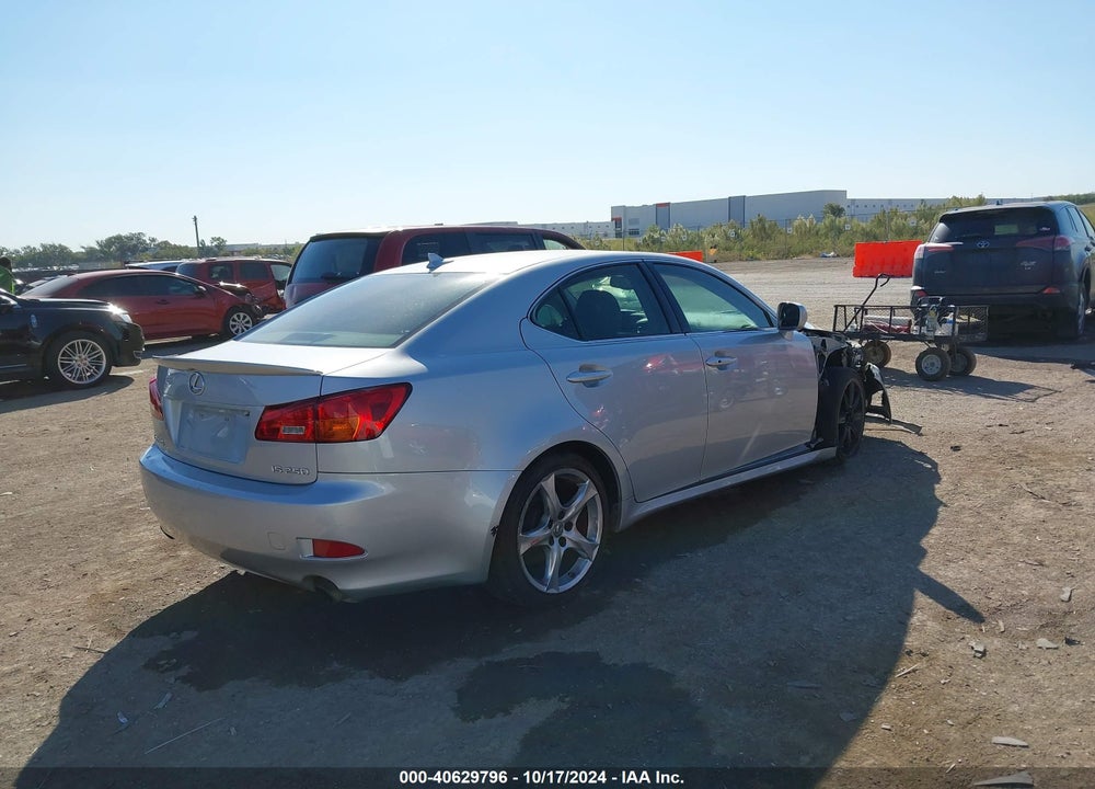 2007 LEXUS IS 250 VIN: JTHBK262275049851