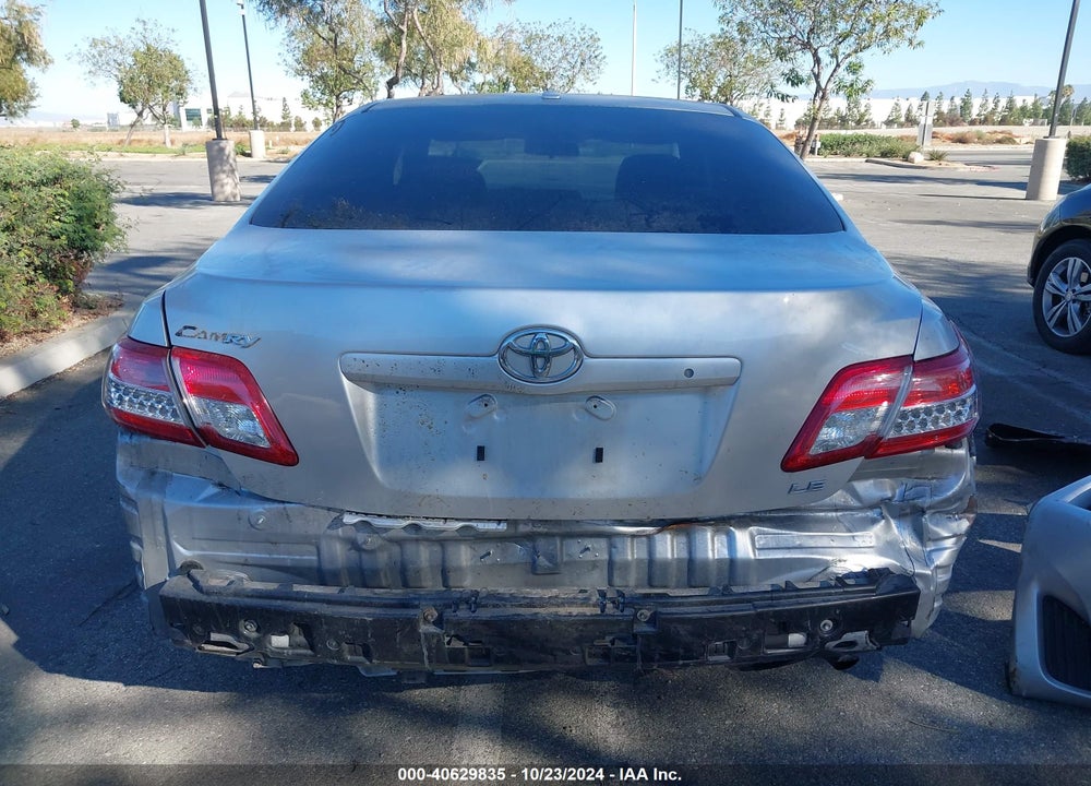 2010 TOYOTA CAMRY LE VIN: 4T4BF3EK5AR078823