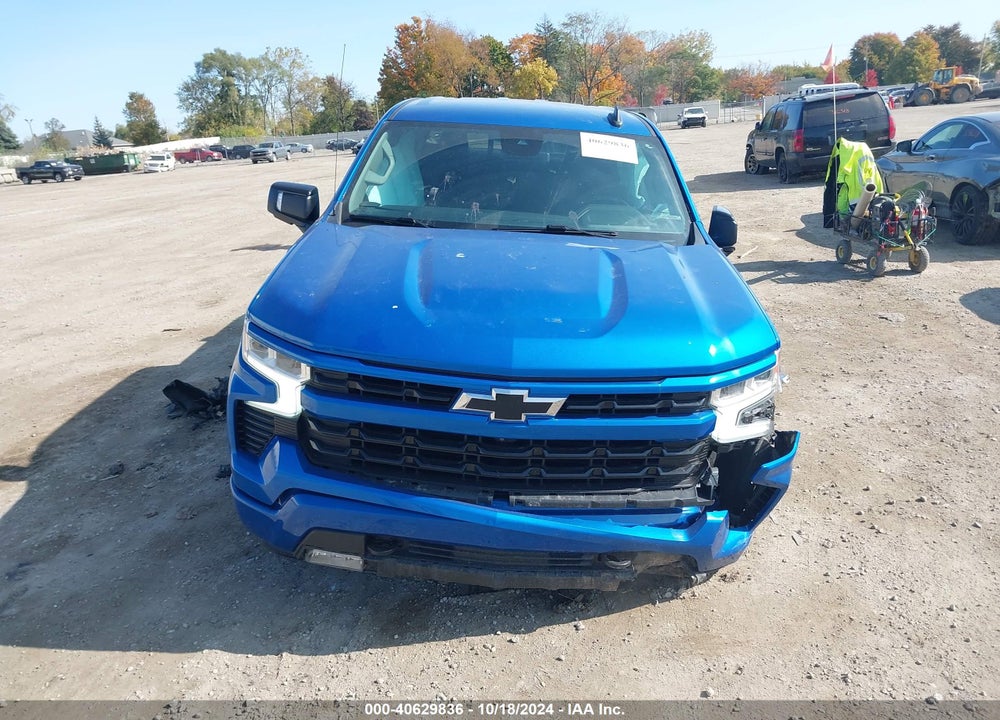 2022 CHEVROLET SILVERADO 1500 4WD SHORT BED RST VIN: 3GCUDEED4NG524821