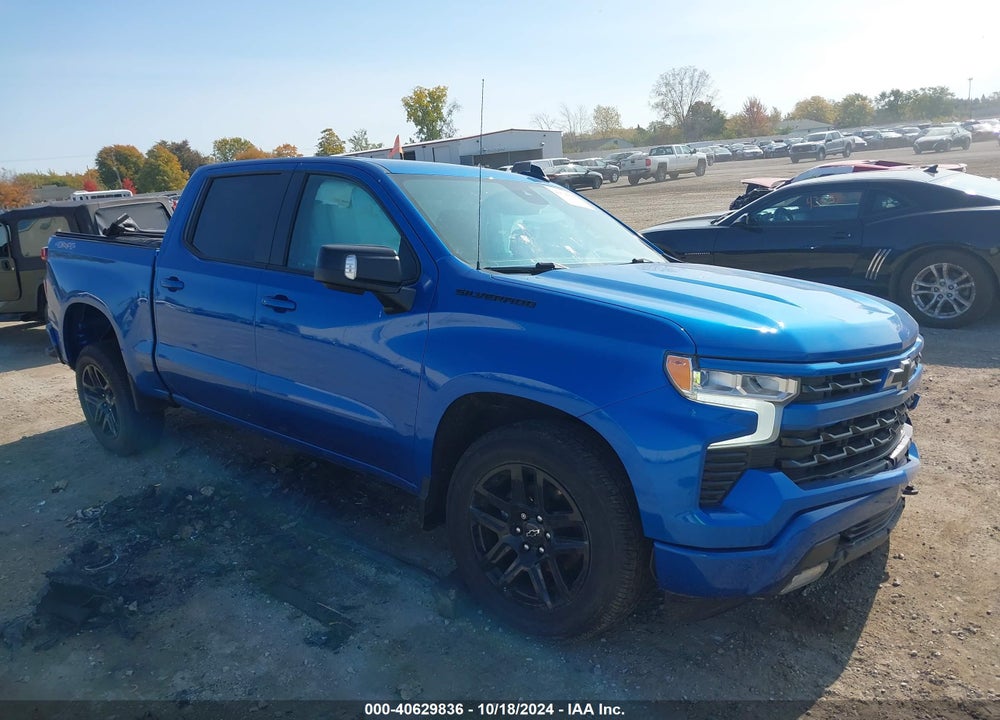 2022 CHEVROLET SILVERADO 1500 4WD SHORT BED RST VIN: 3GCUDEED4NG524821