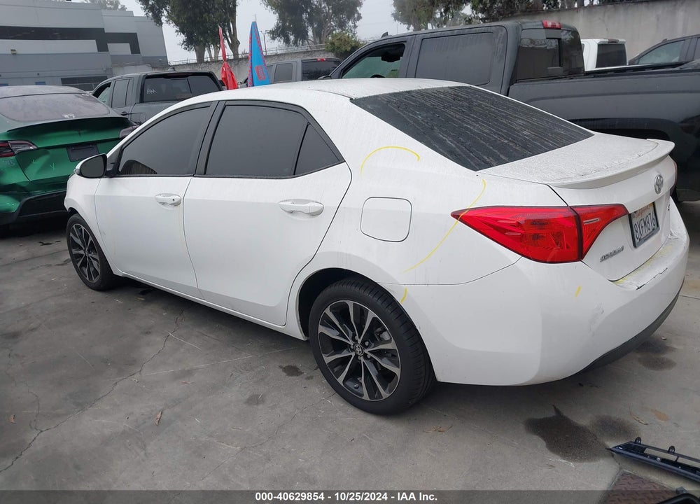 2019 TOYOTA COROLLA SE VIN: 2T1BURHE6KC234136