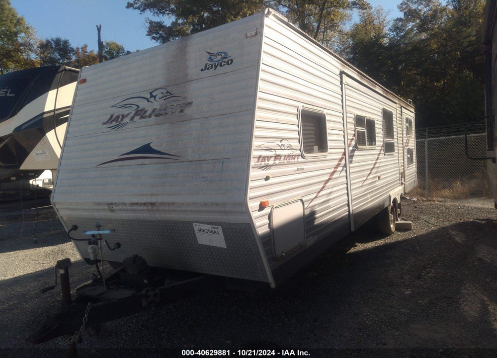 2007 JAYCO TRAVEL TRAILER VIN: 1UJBJ02R87AEJ0344