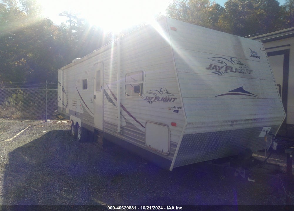 2007 JAYCO TRAVEL TRAILER VIN: 1UJBJ02R87AEJ0344