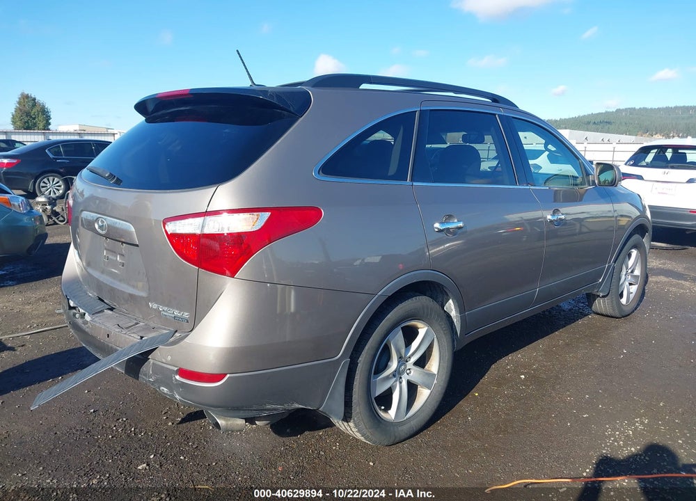 2010 HYUNDAI VERACRUZ LIMITED VIN: KM8NUDCC5AU115948