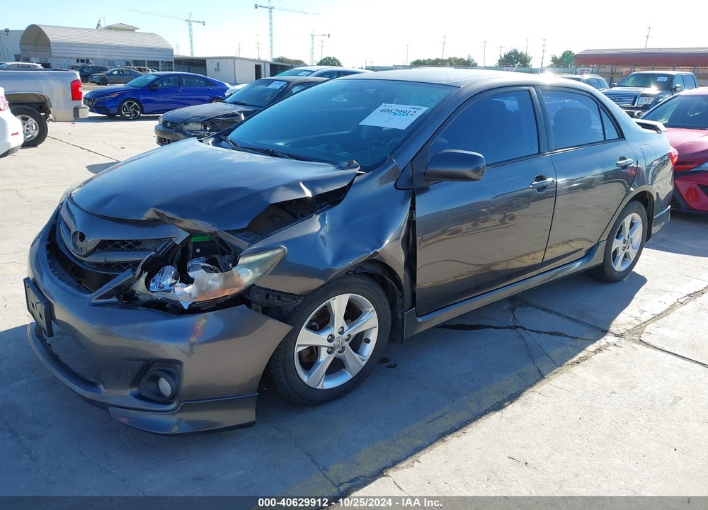2013 TOYOTA COROLLA S VIN: 5YFBU4EE7DP122634