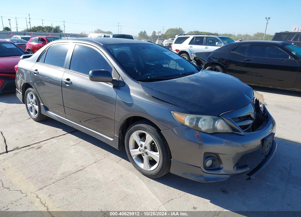 2013 TOYOTA COROLLA S VIN: 5YFBU4EE7DP122634