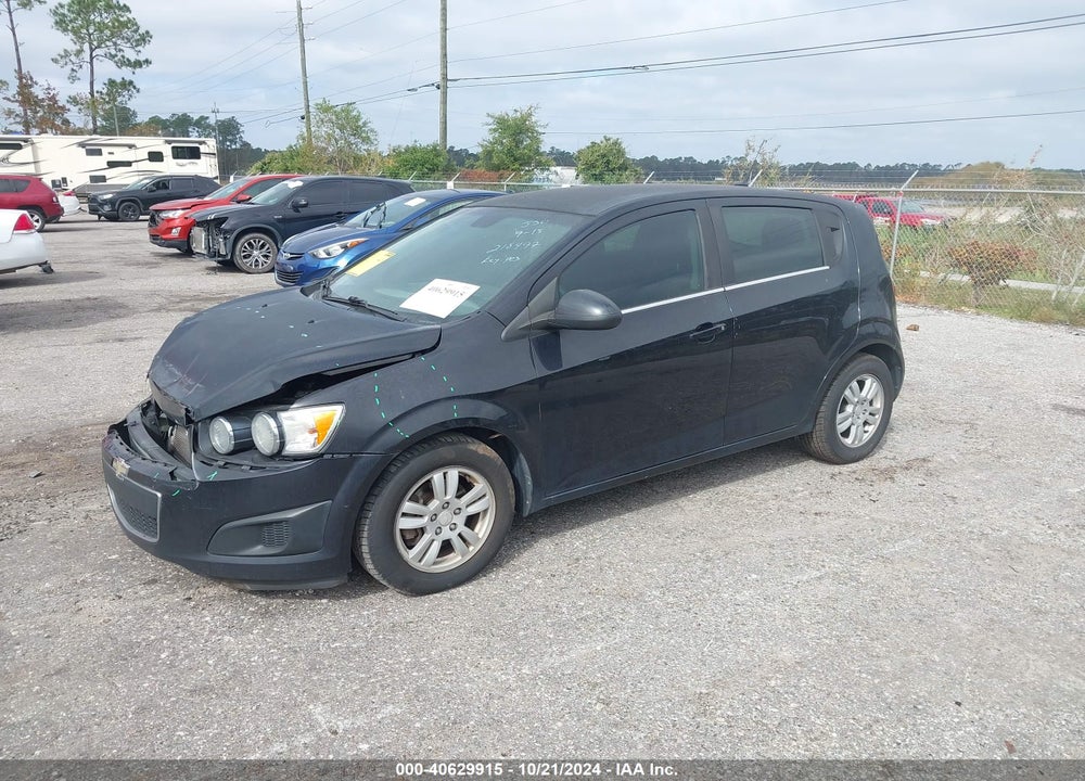2013 CHEVROLET SONIC LT AUTO VIN: 1G1JC6SBXD4218497
