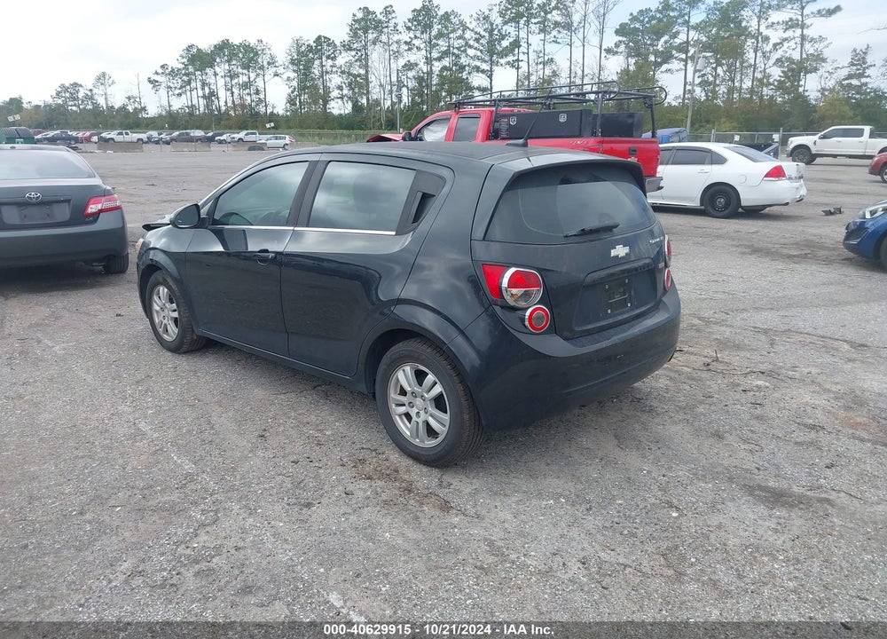 2013 CHEVROLET SONIC LT AUTO VIN: 1G1JC6SBXD4218497