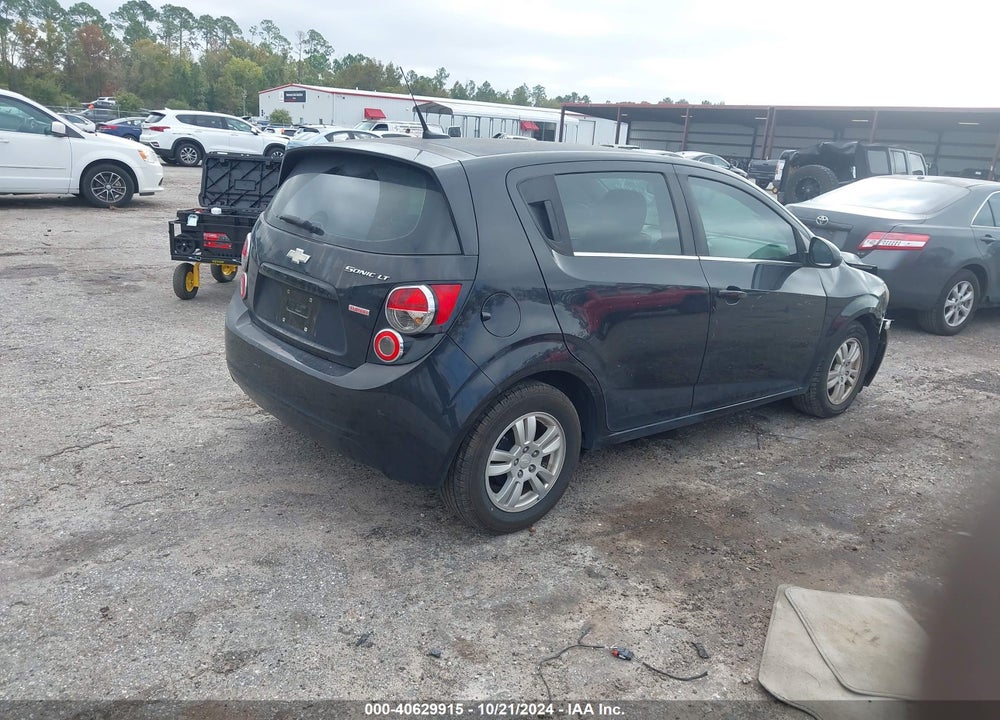 2013 CHEVROLET SONIC LT AUTO VIN: 1G1JC6SBXD4218497