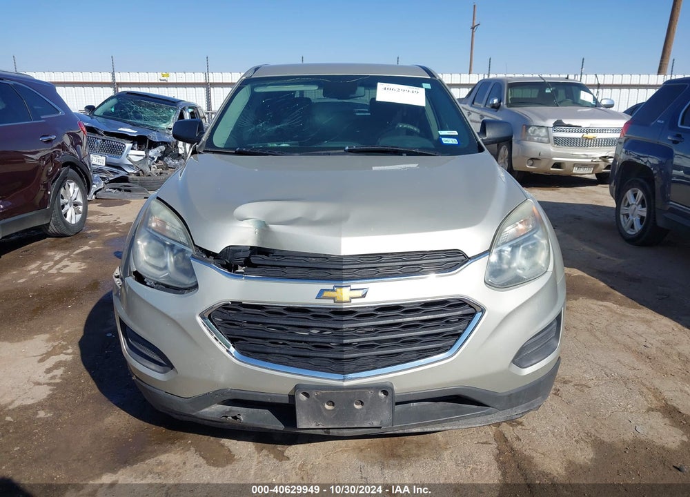 2016 CHEVROLET EQUINOX LS VIN: 2GNALBEK7G1142949