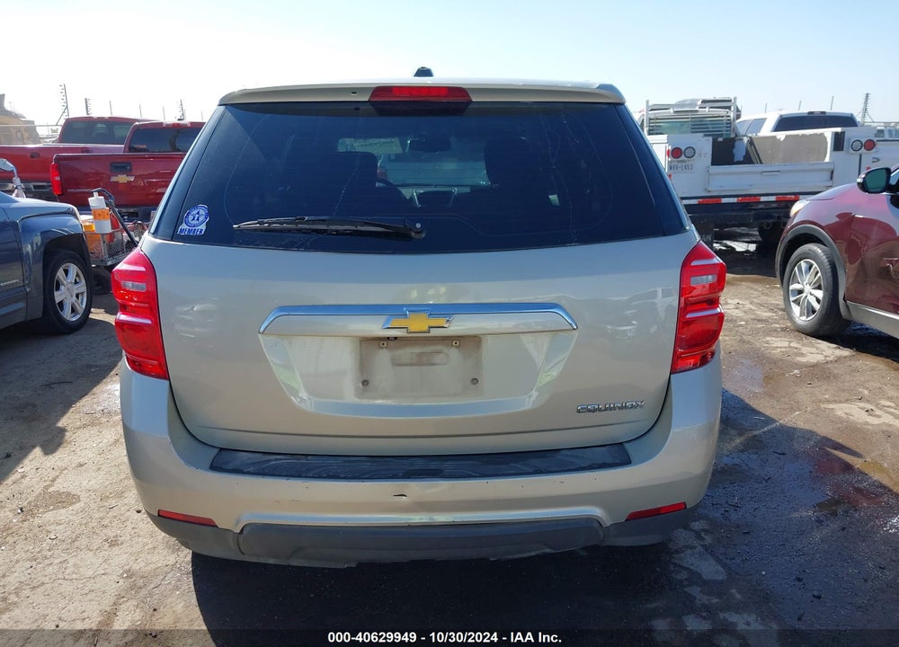 2016 CHEVROLET EQUINOX LS VIN: 2GNALBEK7G1142949