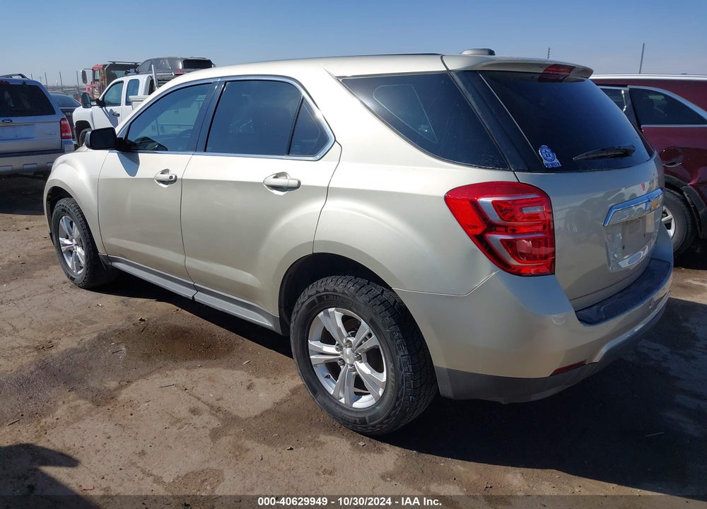2016 CHEVROLET EQUINOX LS VIN: 2GNALBEK7G1142949