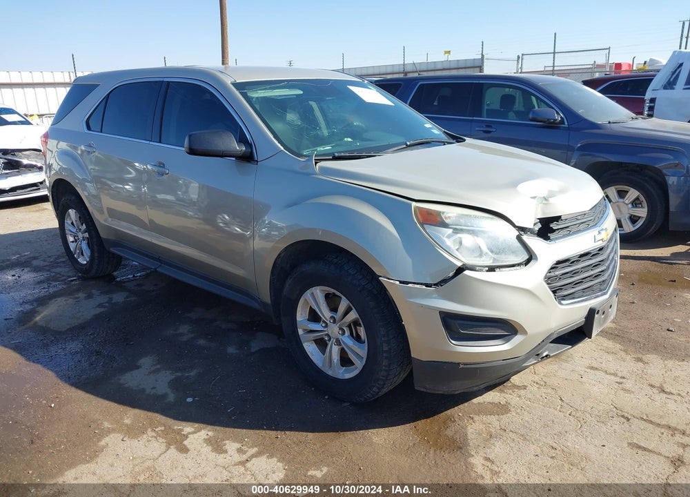 2016 CHEVROLET EQUINOX LS VIN: 2GNALBEK7G1142949