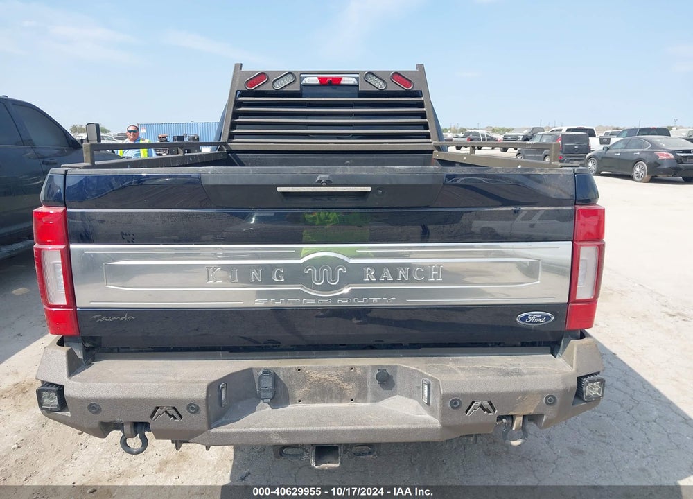 2022 FORD F-350 KING RANCH VIN: 1FT8W3BT0NEF56555