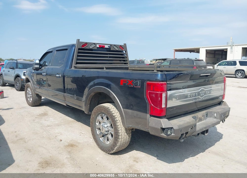 2022 FORD F-350 KING RANCH VIN: 1FT8W3BT0NEF56555