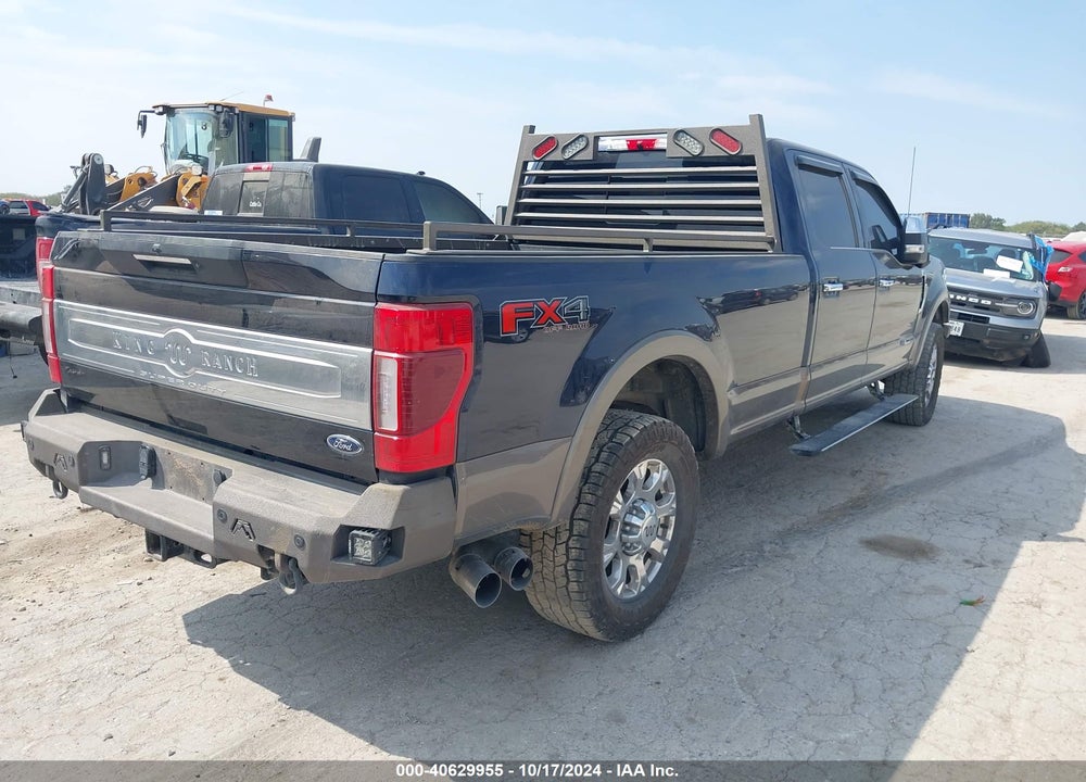 2022 FORD F-350 KING RANCH VIN: 1FT8W3BT0NEF56555