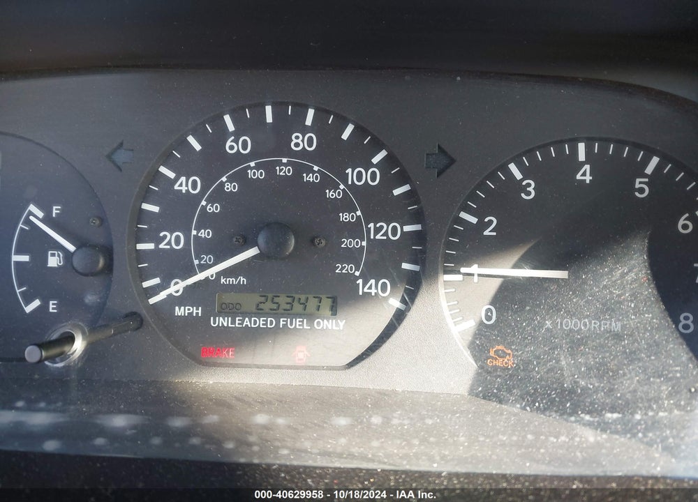 1999 TOYOTA CAMRY LE VIN: 4T1BG22K3XU474800
