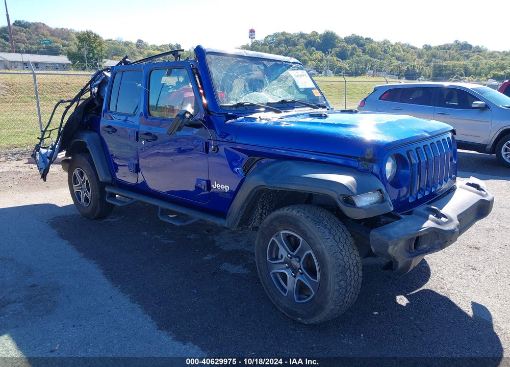 2018 JEEP WRANGLER UNLIMITED SPORT S 4X4 VIN: 1C4HJXDG3JW290197