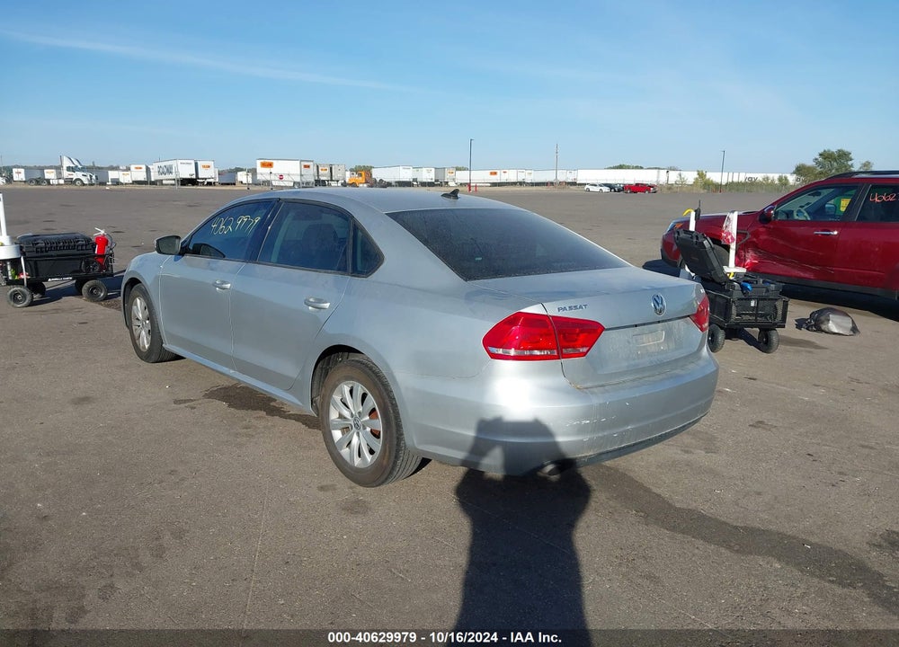 2015 VOLKSWAGEN PASSAT 1.8T WOLFSBURG EDITION VIN: 1VWAT7A30FC096990