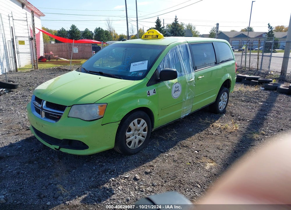 2015 DODGE GRAND CARAVAN SE VIN: 2C4RDGBG3FR614795
