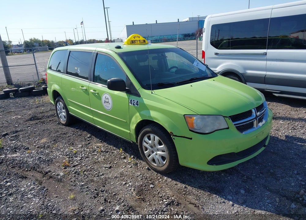 2015 DODGE GRAND CARAVAN SE VIN: 2C4RDGBG3FR614795