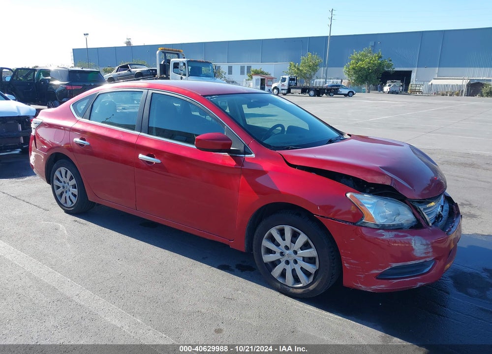 2014 NISSAN SENTRA SV VIN: 3N1AB7APXEY341134
