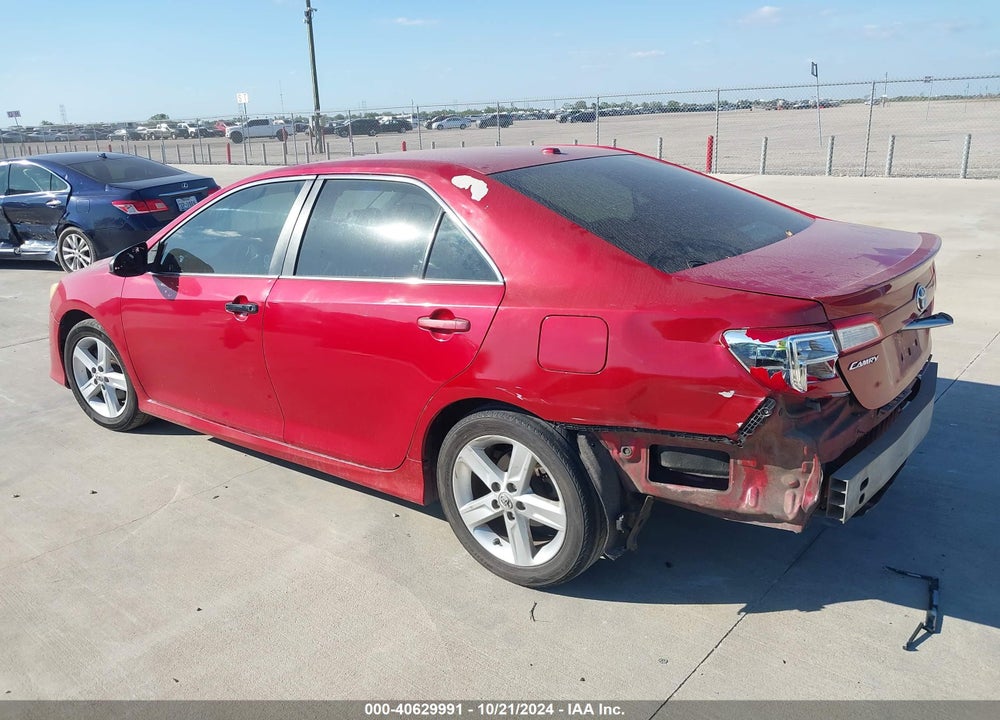2012 TOYOTA CAMRY SE VIN: 4T1BF1FK5CU535730
