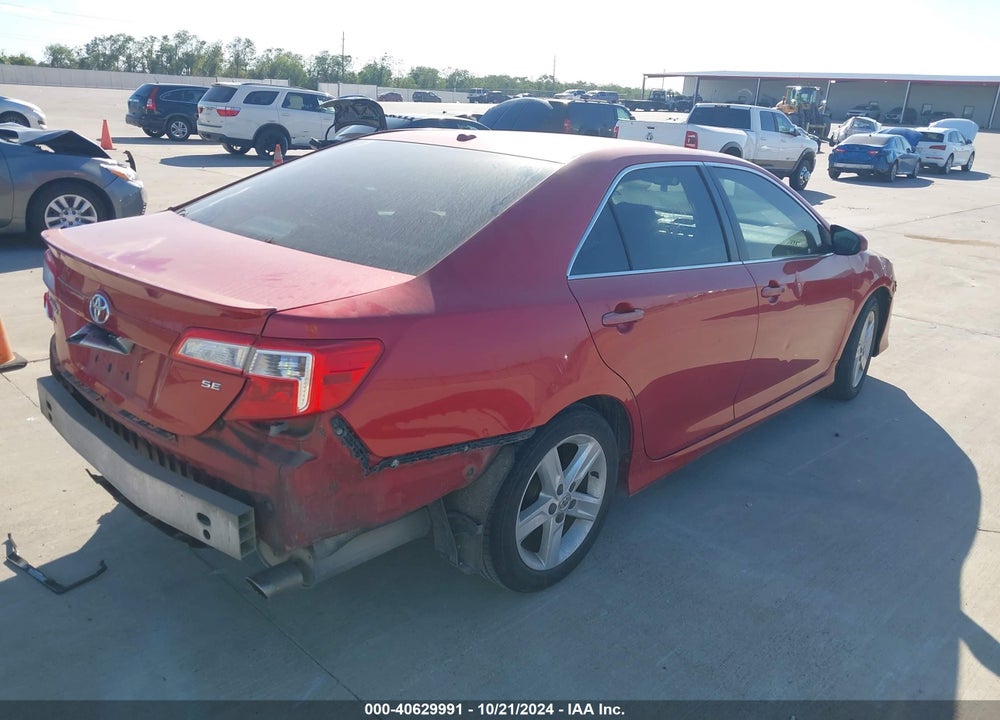 2012 TOYOTA CAMRY SE VIN: 4T1BF1FK5CU535730
