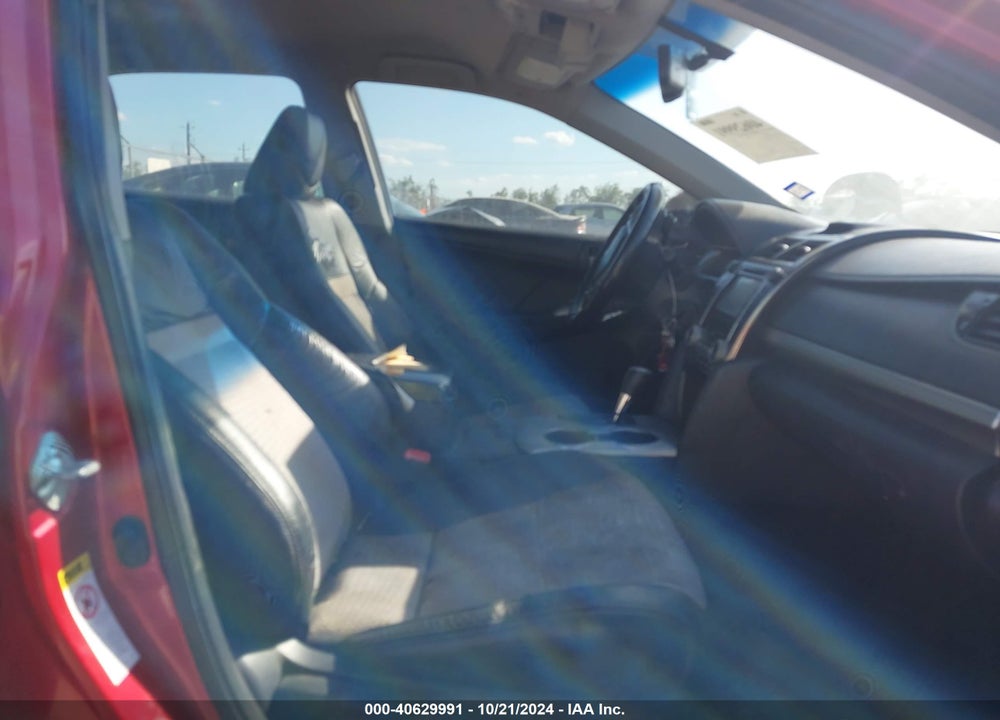 2012 TOYOTA CAMRY SE VIN: 4T1BF1FK5CU535730